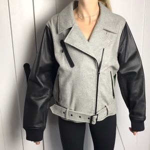 NWT Nike Women’s Varsity Belted Jacket. Size: XL.